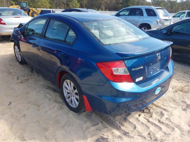 Photo 3 from auction – 2012 HONDA CIVIC EX with VIN 2HGFB2F80CH550507