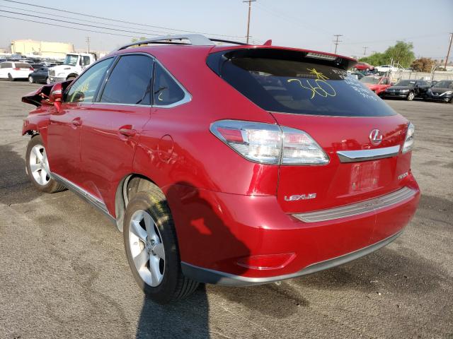 Photo 3 from auction – 2010 LEXUS RX 350 with VIN 2T2ZK1BAXAC039940
