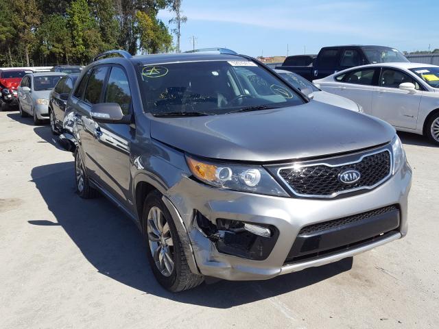 KIA SORENTO 2013 with VIN 5XYKWDA29DG347292 - Photo from auction