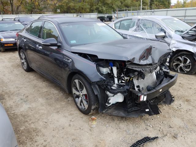 KIA OPTIMA SX 2017 with VIN 5XXGW4L26HG167166 - Photo from auction