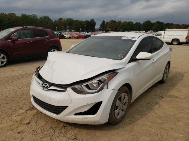 Photo 2 from auction – 2016 HYUNDAI ELANTRA SE with VIN 5NPDH4AE5GH783583