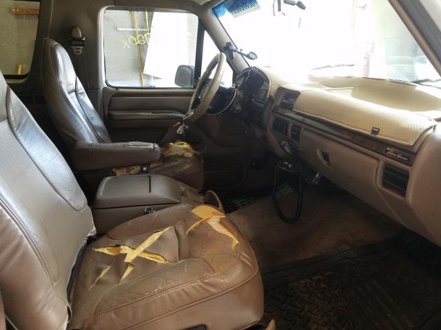Photo 5 from auction – 1996 FORD BRONCO U10 with VIN 1FMEU15H1TLA23994