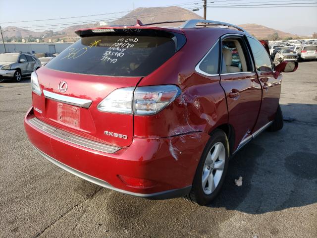 Photo 4 from auction – 2010 LEXUS RX 350 with VIN 2T2ZK1BAXAC039940