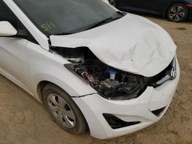 Photo 9 from auction – 2016 HYUNDAI ELANTRA SE with VIN 5NPDH4AE5GH783583