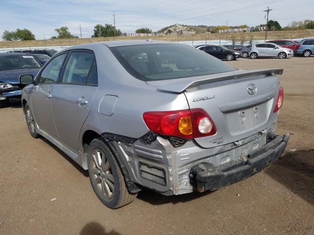 Photo 3 from auction – 2009 TOYOTA COROLLA BA with VIN 1NXBU40E89Z163450