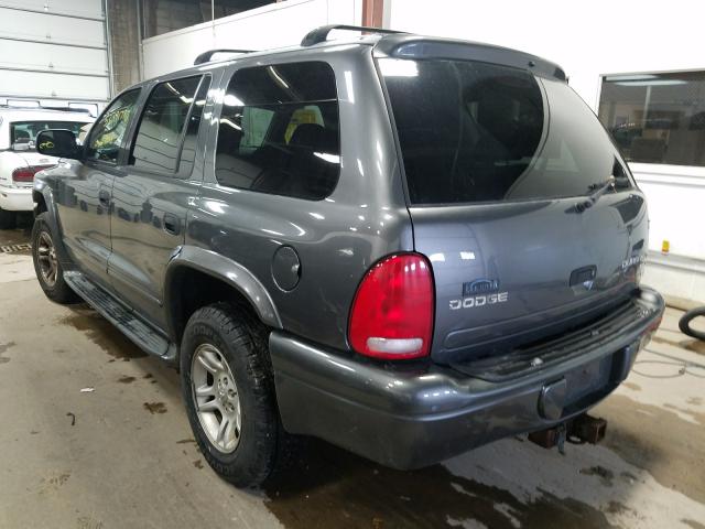 Photo 3 from auction – 2003 DODGE DURANGO SL with VIN 1D4HS58N33F577667