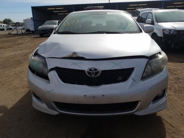 Photo 9 from auction – 2009 TOYOTA COROLLA BA with VIN 1NXBU40E89Z163450