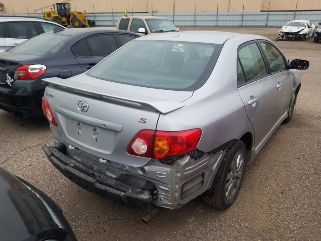 Photo 4 from auction – 2009 TOYOTA COROLLA BA with VIN 1NXBU40E89Z163450
