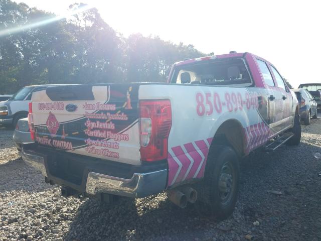 Photo 4 from auction – 2020 FORD F250 SUPER with VIN 1FT7W2BT2LEC90412