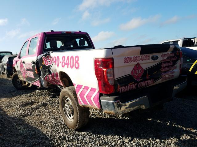 Photo 3 from auction – 2020 FORD F250 SUPER with VIN 1FT7W2BT2LEC90412