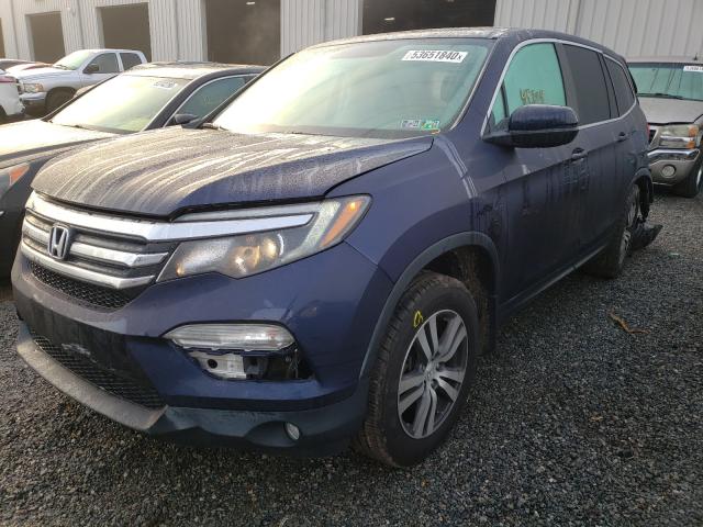 Photo 2 from auction – 2017 HONDA PILOT EXL with VIN 5FNYF6H55HB045730