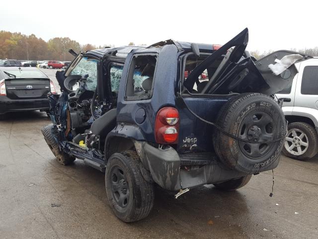 Photo 3 from auction – 2007 JEEP LIBERTY SP with VIN 1J4GL48K27W513030