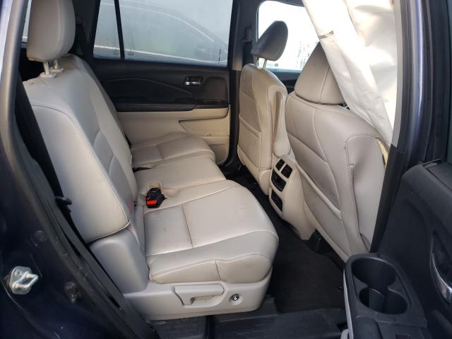 Photo 6 from auction – 2017 HONDA PILOT EXL with VIN 5FNYF6H55HB045730