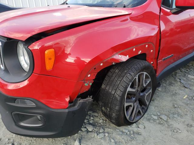Photo 9 from auction – 2015 JEEP RENEGADE L with VIN ZACCJABT2FPC17558