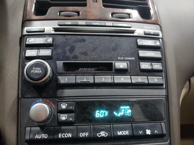 Photo 9 from auction – 2002 NISSAN MAXIMA GLE with VIN JN1DA31A52T321589