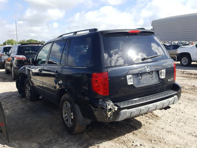 Photo 3 from auction – 2005 HONDA PILOT EXL with VIN 2HKYF18715H553131
