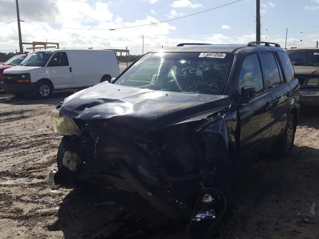 Photo 2 from auction – 2005 HONDA PILOT EXL with VIN 2HKYF18715H553131