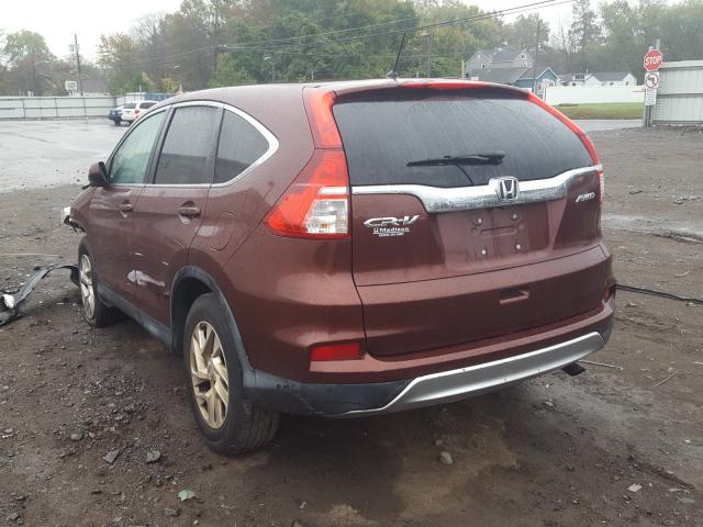 Photo 3 from auction – 2015 HONDA CR-V EX with VIN 2HKRM4H59FH700081