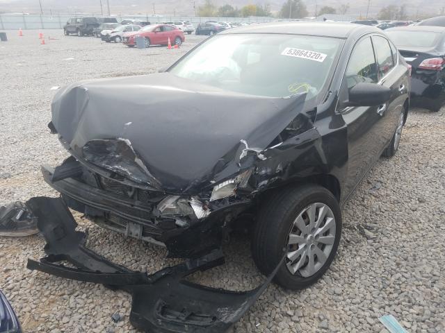 Photo 2 from auction – 2014 NISSAN SENTRA S with VIN 3N1AB7AP1EL684802