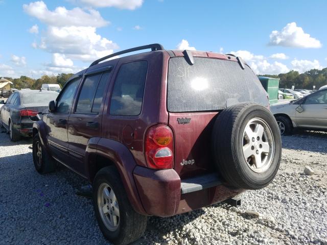 Photo 3 from auction – 2002 JEEP LIBERTY LI with VIN 1J8GK58KX2W205085