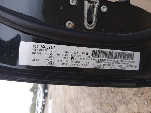 Photo 10 from auction – 2015 RAM 1500 LARAM with VIN 1C6RR7NMXFS606069