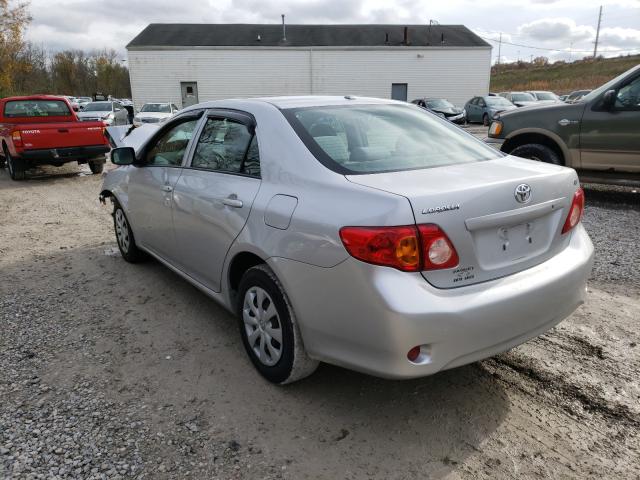 Photo 3 from auction – 2009 TOYOTA COROLLA BA with VIN 2T1BU40E69C174254