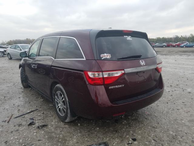Photo 3 from auction – 2013 HONDA ODYSSEY EX with VIN 5FNRL5H66DB082683