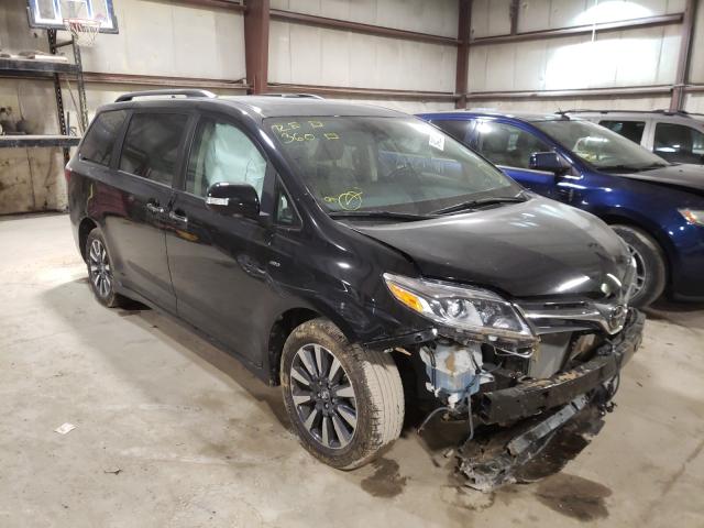 TOYOTA SIENNA XLE 2020 with VIN 5TDDZ3DC2LS228886 - Photo from auction