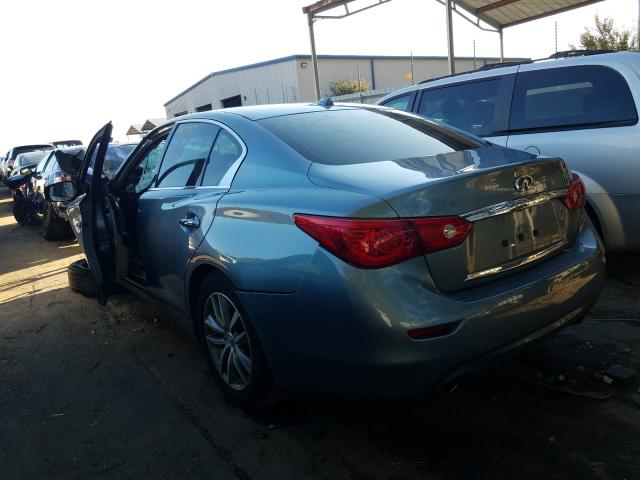 Photo 3 from auction – 2015 INFINITI Q50 BASE with VIN JN1BV7AP7FM334013