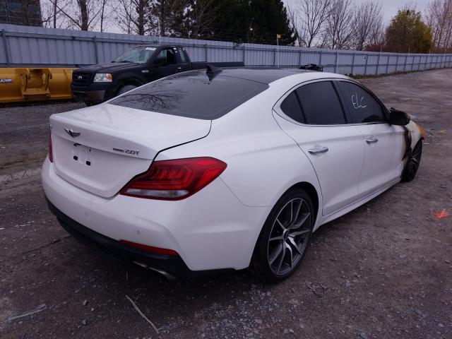 Photo 4 from auction – 2020 GENESIS G70 PRESTI with VIN KMTG44LA6LU049538