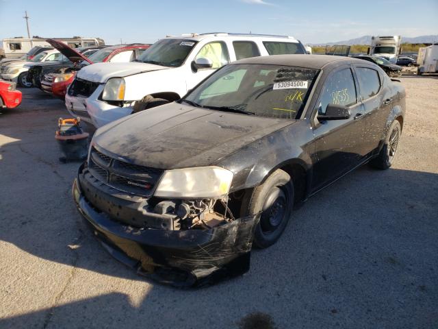 Photo 2 from auction – 2012 DODGE AVENGER SE with VIN 1C3CDZAG1CN280525