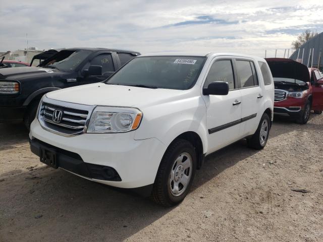 Photo 2 from auction – 2014 HONDA PILOT LX with VIN 5FNYF3H24EB019541