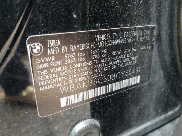 Photo 10 from auction – 2011 BMW ALPINA B7 with VIN WBAKB8C50BCY65431