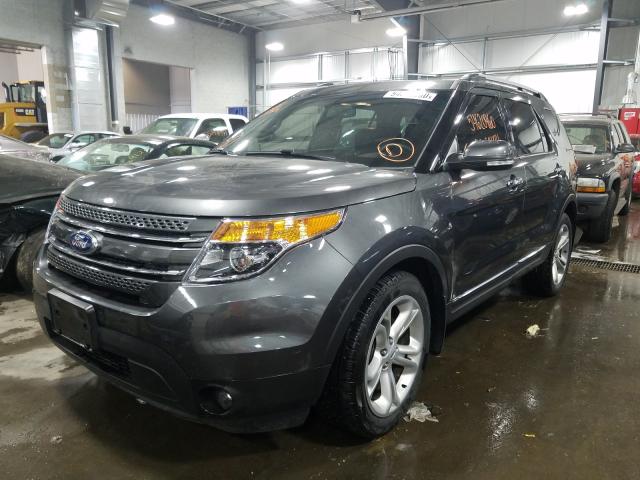 Photo 2 from auction – 2015 FORD EXPLORER L with VIN 1FM5K8F81FGC64478