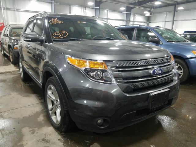 FORD EXPLORER L 2015 with VIN 1FM5K8F81FGC64478 - Photo from auction