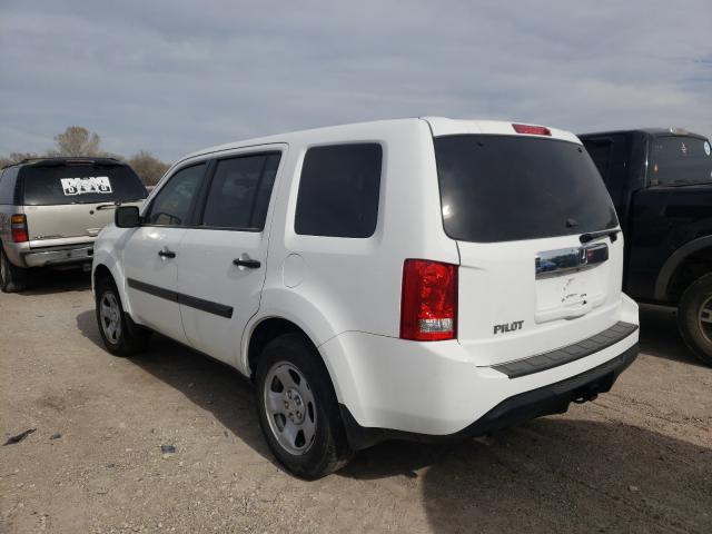 Photo 3 from auction – 2014 HONDA PILOT LX with VIN 5FNYF3H24EB019541