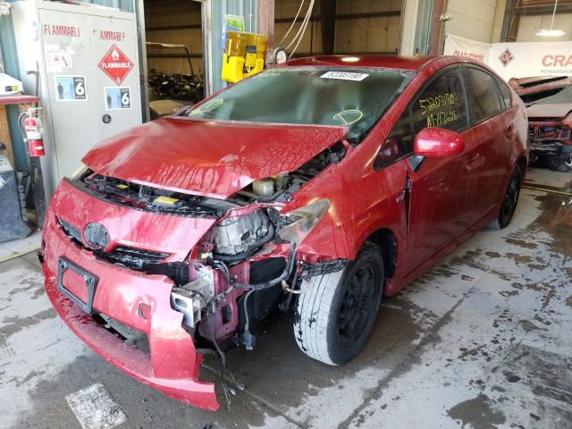 Photo 2 from auction – 2011 TOYOTA PRIUS with VIN JTDKN3DU9B0265740