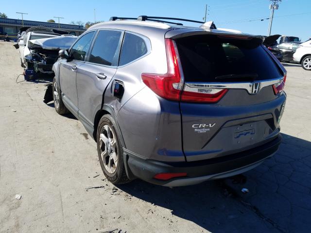 Photo 3 from auction – 2017 HONDA CR-V EXL with VIN 7FARW1H8XHE035250