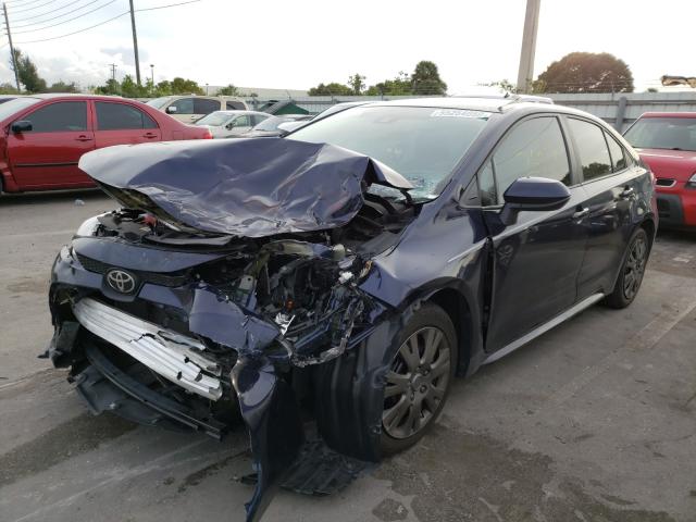 Photo 2 from auction – 2020 TOYOTA COROLLA LE with VIN 5YFEPRAE9LP046260