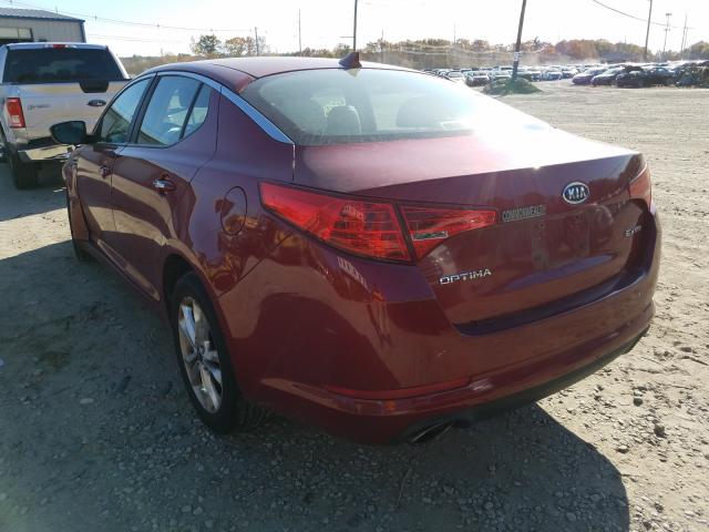 Photo 3 from auction – 2011 KIA OPTIMA EX with VIN KNAGN4A78B5059397