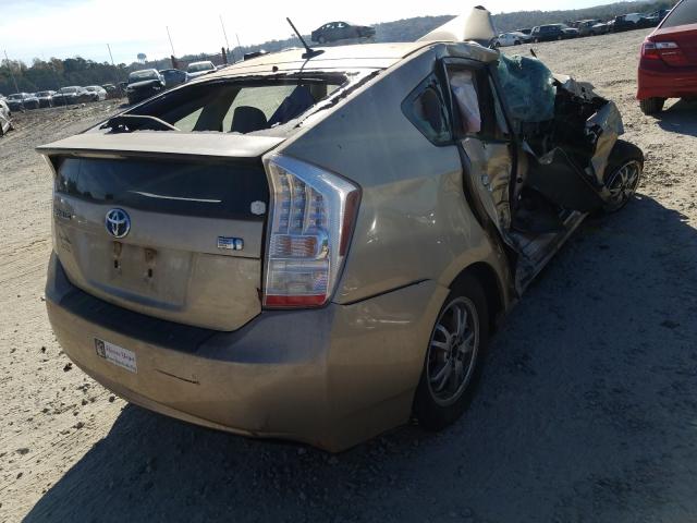 Photo 4 from auction – 2010 TOYOTA PRIUS with VIN JTDKN3DU4A1215708