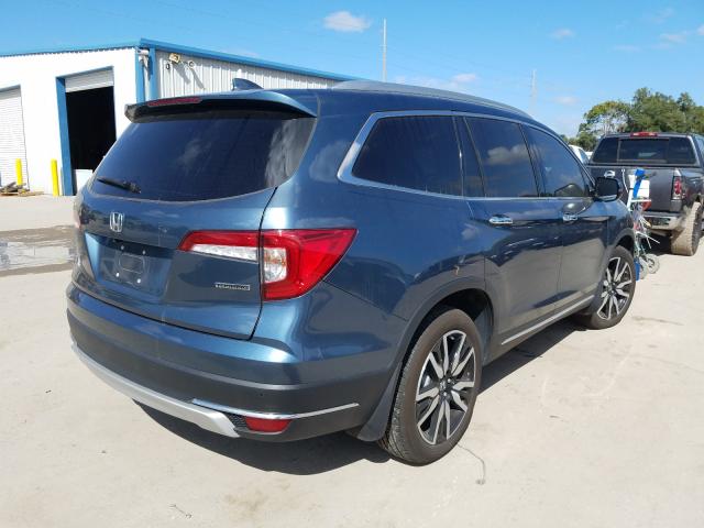 Photo 4 from auction – 2019 HONDA PILOT TOUR with VIN 5FNYF5H68KB041956