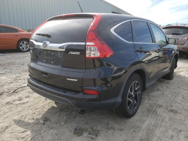 Photo 4 from auction – 2016 HONDA CR-V SE with VIN 2HKRM4H43GH674991