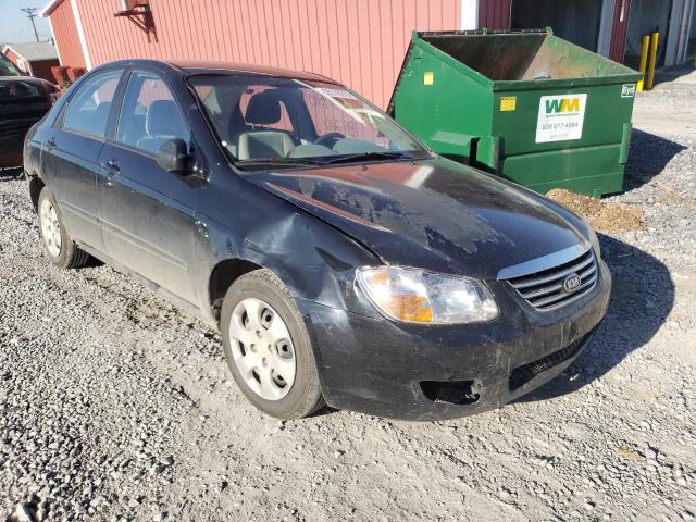 KIA SPECTRA EX 2007 with VIN KNAFE121075436347 - Photo from auction
