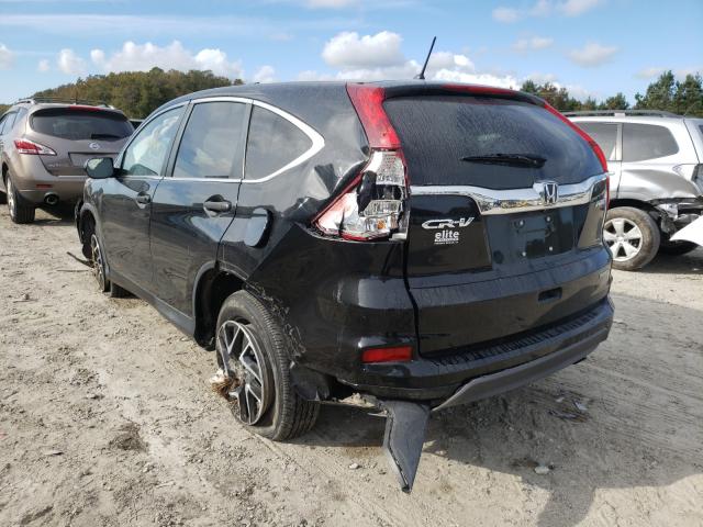 Photo 3 from auction – 2016 HONDA CR-V SE with VIN 2HKRM4H43GH674991