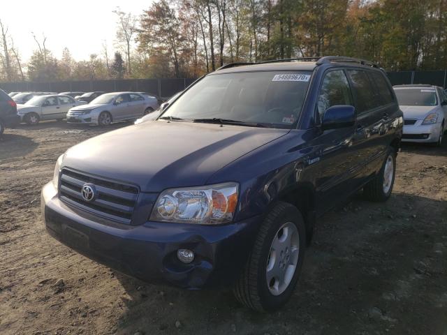 Photo 2 from auction – 2004 TOYOTA HIGHLANDER with VIN JTEEP21A340056150