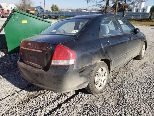 Photo 4 from auction – 2007 KIA SPECTRA EX with VIN KNAFE121075436347