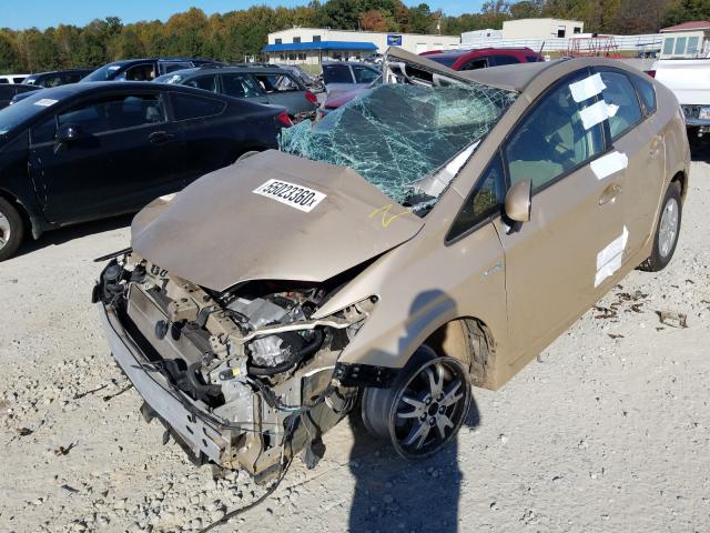 Photo 2 from auction – 2010 TOYOTA PRIUS with VIN JTDKN3DU4A1215708