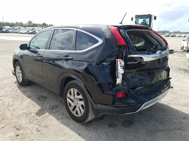 Photo 3 from auction – 2016 HONDA CR-V EX with VIN 2HKRM3H56GH506815