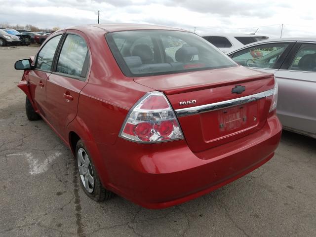 Photo 3 from auction – 2011 CHEVROLET AVEO LS with VIN KL1TD5DE6BB188722
